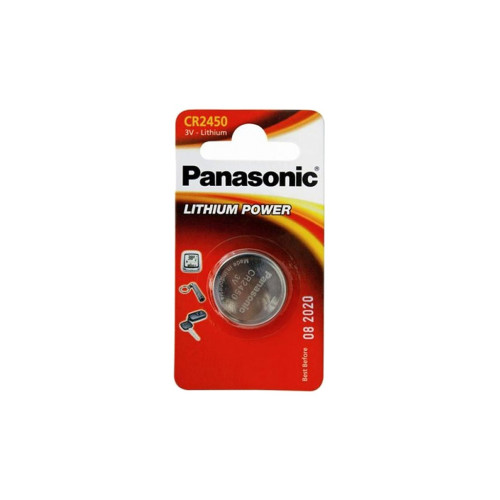 Батарейка Panasonic CR 2450 * 1 LITHIUM (CR-2450EL/1B) – Panasonic