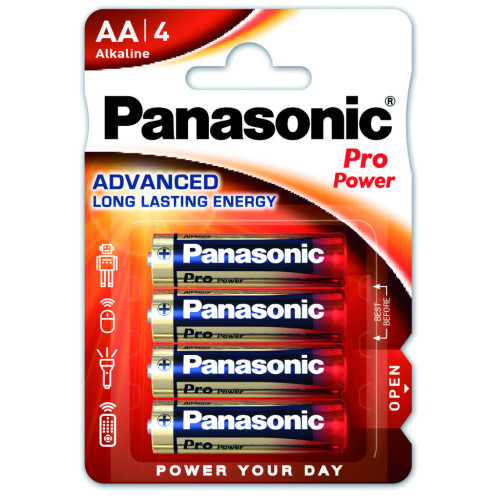 Батарейка Panasonic AA PRO POWER * 4 (LR6XEG/4BP) – Panasonic