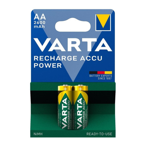 Акумулятор Varta AA 2600mAh * 2 NI-MH Power (5716101402) – Varta