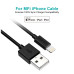 Дата кабель USB 2.0 AM to Lightning 1.2m 2.4A MFI Choetech (IP0026) – Choetech (вид 1)