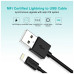 Дата кабель USB 2.0 AM to Lightning 1.2m 2.4A MFI Choetech (IP0026) – Choetech (вид 3)