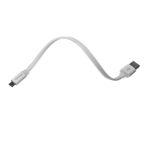 Дата кабель USB 2.0 AM to Micro 5P 0.25m white ColorWay (CW-CBUM-MUM25W) – ColorWay (вид 2)