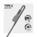 Дата кабель USB 2.0 AM to Type-C 1.2m AL-CBCOLOR-T1BK Black ACCLAB (1283126518232) – ACCLAB (вид 2)