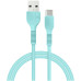 Дата кабель USB 2.0 AM to Type-C 1.2m AL-CBCOLOR-T1MT Mint ACCLAB (1283126518256) – ACCLAB