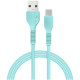 Дата кабель USB 2.0 AM to Type-C 1.2m AL-CBCOLOR-T1MT Mint ACCLAB (1283126518256)