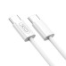 Дата кабель USB-C to USB-C NB-Q259 60W White XO (XO-NB-Q259-WH) – XO (вид 1)