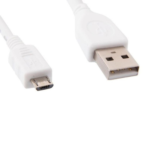 Дата кабель USB 2.0 Micro 5P to AM 0.5m Cablexpert (CCP-mUSB2-AMBM-W-0.5M) – Cablexpert