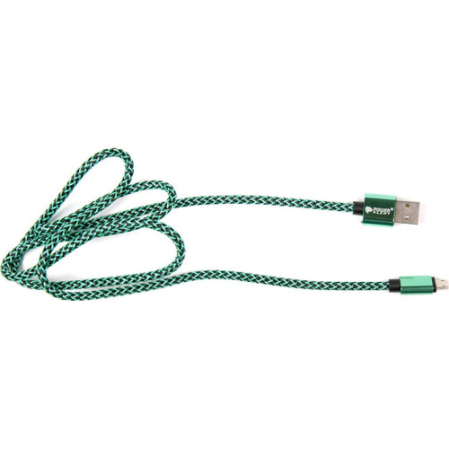 Дата кабель USB 2.0 AM to Micro 5P 1.0m PowerPlant (CA910229) – PowerPlant