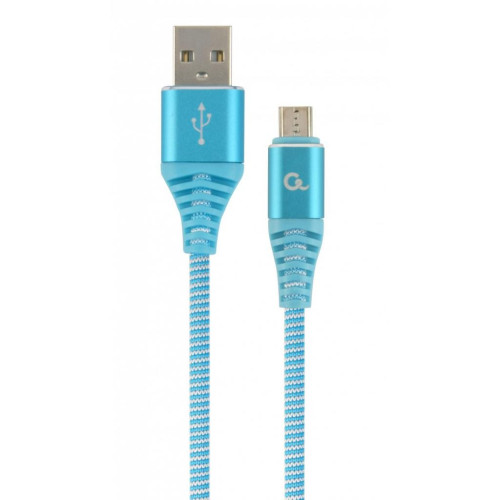 Дата кабель USB 2.0 Micro 5P to AM Cablexpert (CC-USB2B-AMmBM-1M-VW) – Cablexpert
