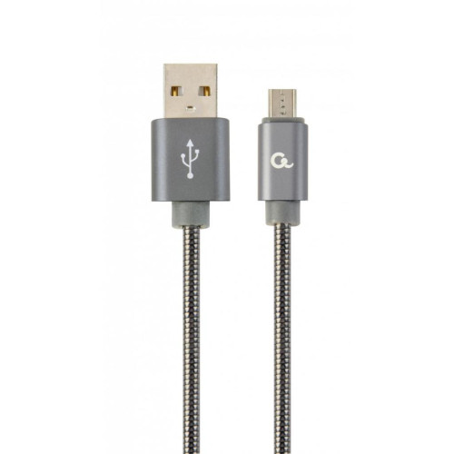 Дата кабель USB 2.0 Micro 5P to AM Cablexpert (CC-USB2S-AMmBM-1M-BG) – Cablexpert