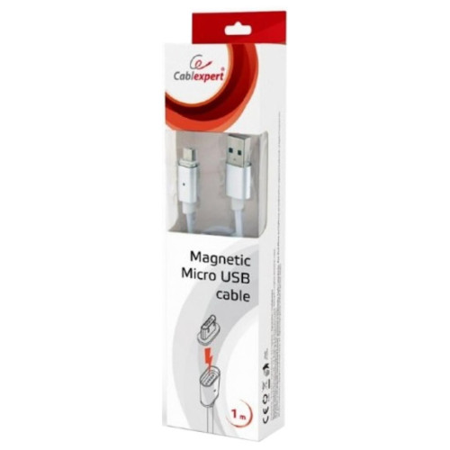 Дата кабель USB 2.0 AM to Micro 5P 1.0m magnet Cablexpert (CC-USB2-AMmUMM-1M) – Cablexpert (вид 1)