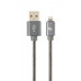 Дата кабель USB 2.0 AM to Lightning 1.0m Cablexpert (CC-USB2S-AMLM-1M-BG) – Cablexpert
