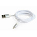 Дата кабель USB 2.0 AM to Lightning 1.8m Cablexpert (CCB-mUSB2B-AMLM-6-S) – Cablexpert