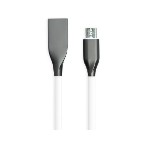Дата кабель USB 2.0 AM to Micro 5P 1.0m white PowerPlant (CA910700) – PowerPlant