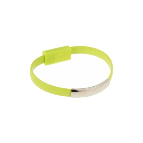 Дата кабель USB 2.0 AM to Micro 5P 0.2m браслет green Extradigital (KBU1782) – EXTRADIGITAL