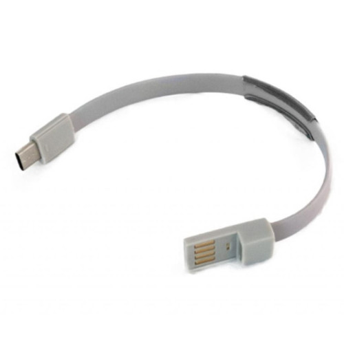 Дата кабель USB 2.0 AM to Type-C 0.2m grey Extradigital (KBU1779) – EXTRADIGITAL (вид 1)