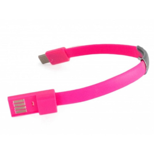 Дата кабель USB 2.0 AM to Type-C 0.18m pink Extradigital (KBU1780) – EXTRADIGITAL (вид 1)