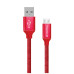 Дата кабель USB 2.0 AM to Micro 5P 2.0m red ColorWay (CW-CBUM009-RD) – ColorWay