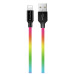 Дата кабель USB 2.0 AM to Lightning 1.0m multicolor ColorWay (CW-CBUL016-MC) – ColorWay (вид 1)
