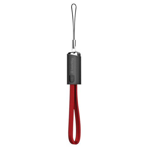 Дата кабель USB 2.0 AM to Micro 5P 0.22m red ColorWay (CW-CBUM022-RD) – ColorWay (вид 1)