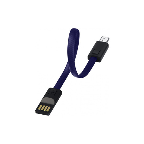 Дата кабель USB 2.0 AM to Micro 5P 0.22m blue ColorWay (CW-CBUM022-BL) – ColorWay