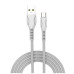 Дата кабель USB 2.0 AM to Micro 5P 1.0m line-drawing white ColorWay (CW-CBUM028-WH) – ColorWay