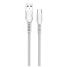 Дата кабель USB 2.0 AM to Micro 5P 1.0m line-drawing white ColorWay (CW-CBUM028-WH) – ColorWay (вид 1)
