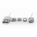 Дата кабель USB 2.0 AM to Lightning + Micro 5P + Type-C 1.0m Cablexpert (CC-USB2-AMLM31-1M) – Cablexpert (вид 2)