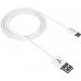 Дата кабель USB 2.0 AM to Micro 5P 1.0m White Canyon (CNE-USBM1W) – CANYON