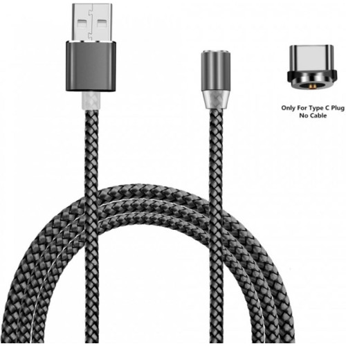 Дата кабель USB 2.0 AM to Type-C 1.2m Magneto grey XoKo (SC-355a MGNT-GR) – XoKo