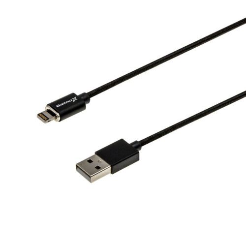 Дата кабель USB 2.0 AM to Lightning Magnet Grand-X (MG-01L) – Grand-X
