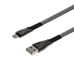 Дата кабель USB 2.0 AM to Micro 5P 1.0m black Grand-X (FM09) – Grand-X (вид 1)