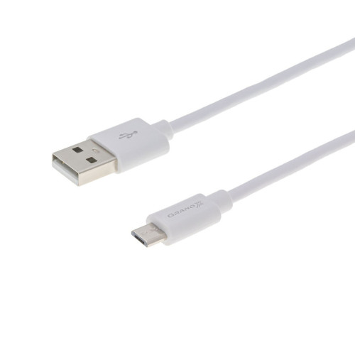 Дата кабель USB 2.0 AM to Micro 5P 2.5m white Grand-X (PM025W) – Grand-X (вид 1)