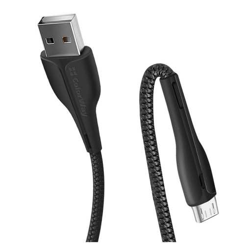 Дата кабель USB 2.0 AM to Micro 5P 1.0m led black ColorWay (CW-CBUM034-BK) – ColorWay (вид 2)