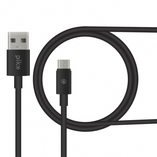 Дата кабель USB 2.0 AM to Micro 5P 1.2m black Piko (1283126494918) – Piko