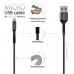 Дата кабель USB 2.0 AM to Micro 5P 1.2m Intaleo (1283126495649) – Intaleo (вид 2)