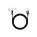 Дата кабель USB 2.0 AM to Lightning + Micro 5P + Type-C 1.0m Magnetic ColorWay (CW-CBUU038-BK) – ColorWay