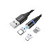 Дата кабель USB 2.0 AM to Lightning + Micro 5P + Type-C 1.0m Magnetic ColorWay (CW-CBUU038-BK) – ColorWay (вид 2)