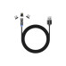 Дата кабель USB 2.0 AM to Lightning + Micro 5P + Type-C 1.0m Magnetic Ro ColorWay (CW-CBUU037-BK) – ColorWay (вид 2)