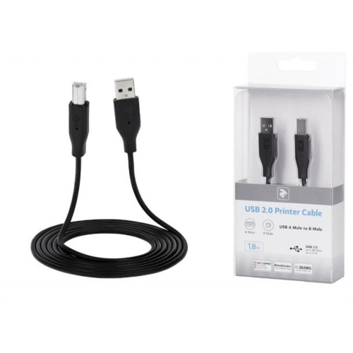 Дата кабель USB 2.0 AM/AF 3.0m black 2E (2E-W-3168M3) – 2E (вид 1)