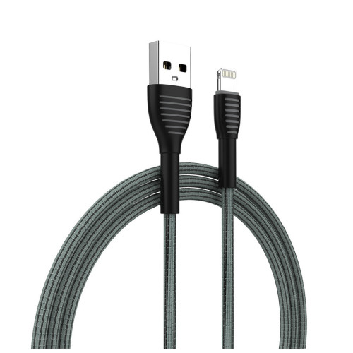 Дата кабель USB 2.0 AM to Lightning 1.0m ColorWay (CW-CBUL041-GR) – ColorWay (вид 1)