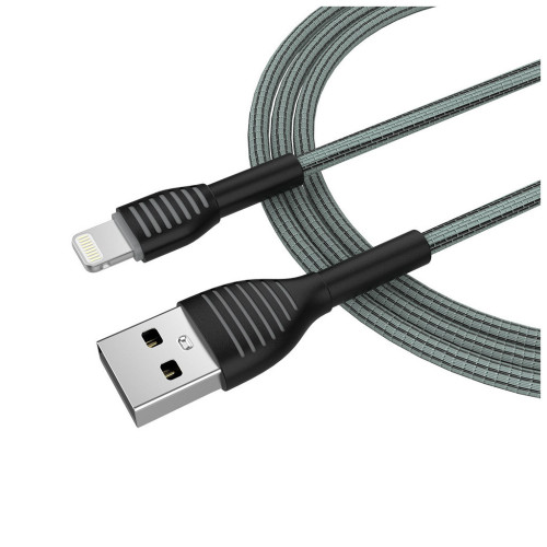 Дата кабель USB 2.0 AM to Lightning 1.0m ColorWay (CW-CBUL041-GR) – ColorWay (вид 2)