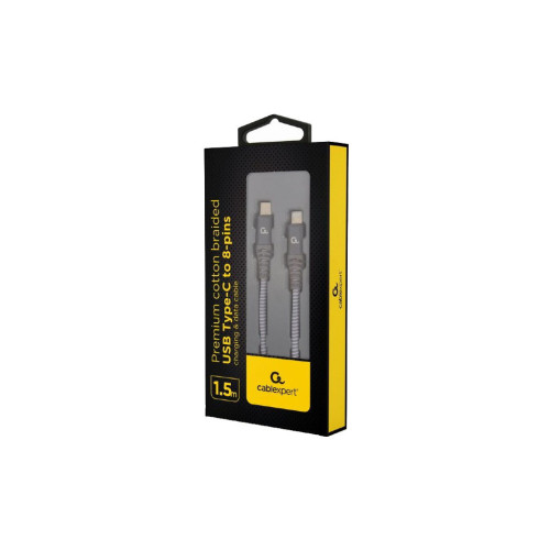 Дата кабель USB-C to Lightning 1.5m Cablexpert (CC-USB2B-CM8PM-1.5M) – Cablexpert (вид 1)