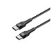 Дата кабель USB-C to USB-C 1.0m 3.0A black ColorWay (CW-CBPDCC047-BK) – ColorWay