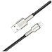 Дата кабель USB 2.0 AM to Lightning 1.0m head metal black ColorWay (CW-CBUL046-BK) – ColorWay (вид 2)