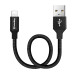 Дата кабель USB 2.0 AM to Lightning 0.25m black ColorWay (CW-CBUL048-BK) – ColorWay