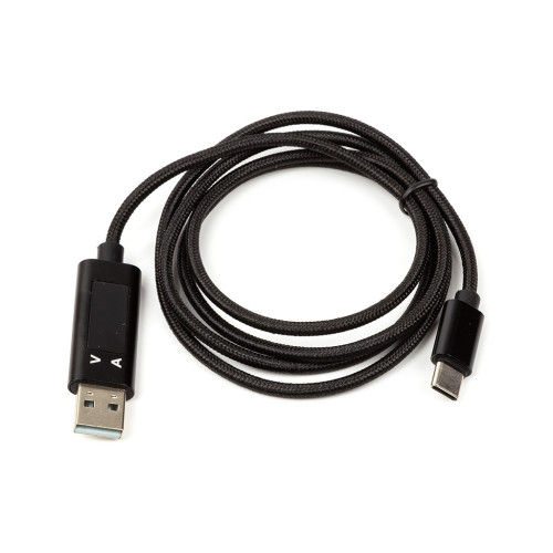 Дата кабель USB 2.0 AM to Type-C 1.0m display PowerPlant (CA913176) – PowerPlant