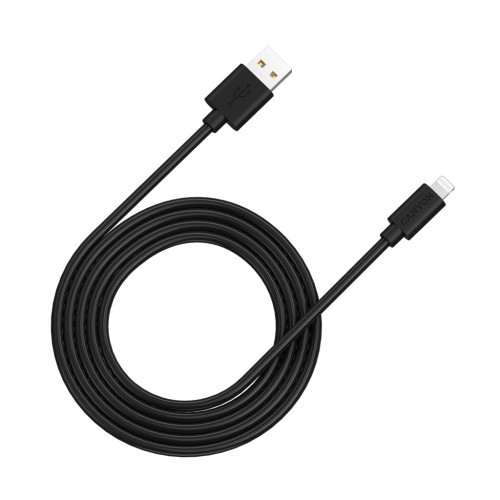 Дата кабель USB 2.0 AM to Lightning 1.0m MFI black Canyon (CNS-MFIC12B) – CANYON