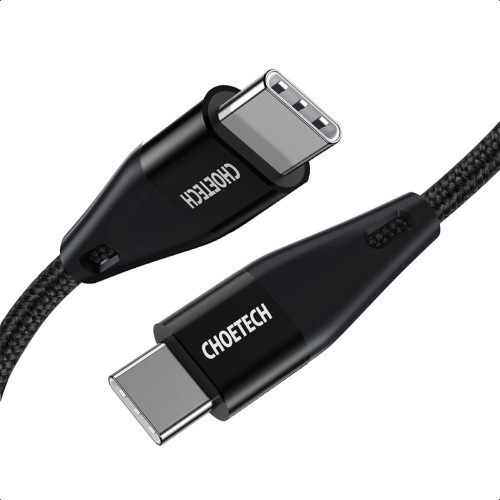 Дата кабель USB-C to USB-C 1.2m USB4.Gen 3 40 Gbps 240W Choetech (XCC-1040) – Choetech (вид 1)