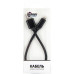 Дата кабель USB 2.0 AM to Lightning 0.2m black Dengos (NTK-L-SHRT-BLACK) – DENGOS (вид 2)